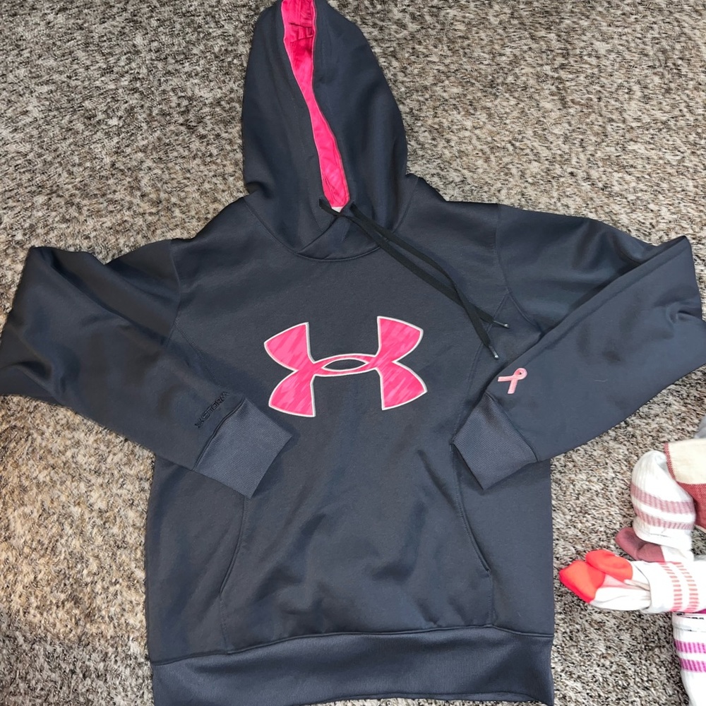 Women’s Under Armour Breast Cancer Hoodie Sweatshirt